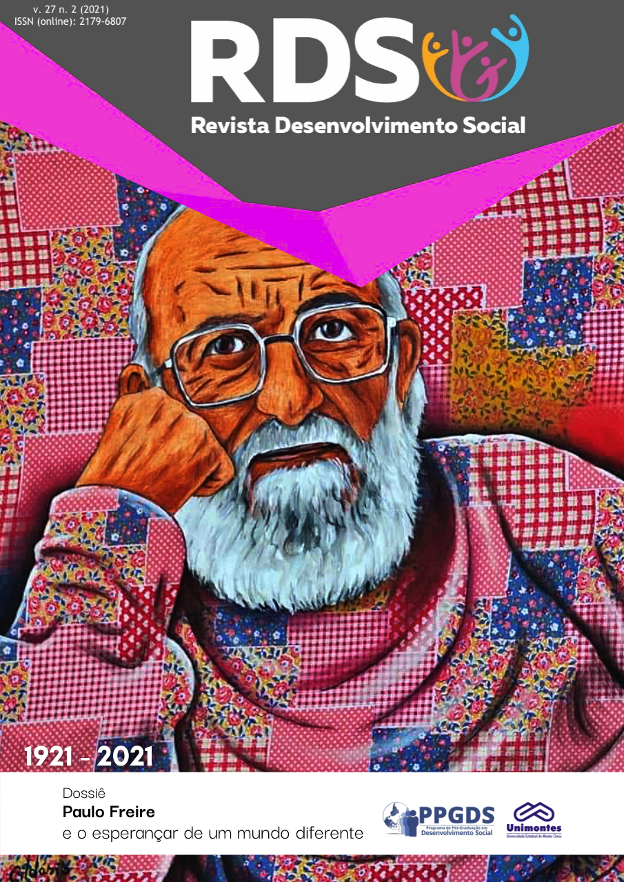 					Visualizar v. 27 n. 2 (2021): Paulo Freire e o esperançar de um mundo diferente (Edição em publicação)
				