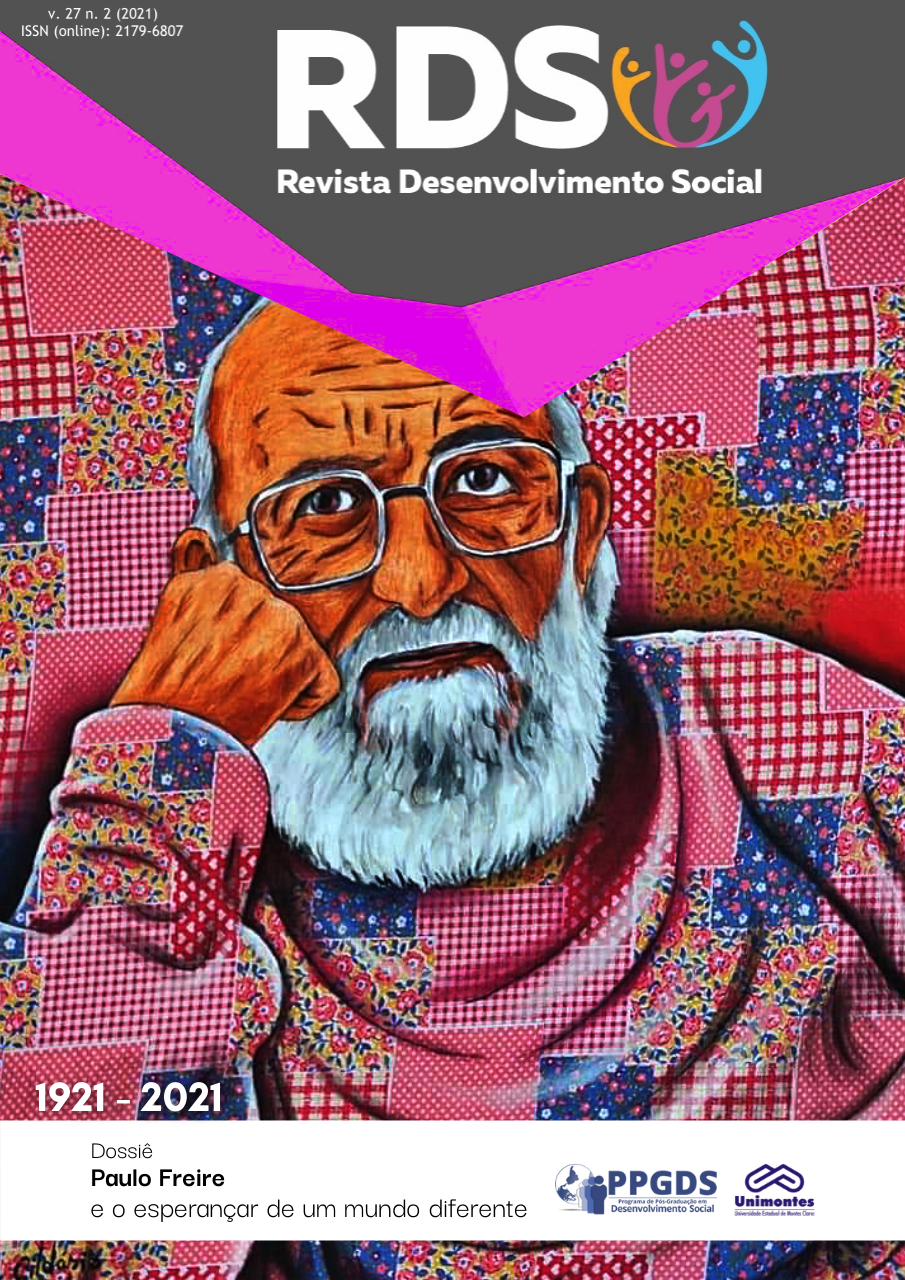 					Visualizar v. 27 n. 2 (2021): Paulo Freire e o esperançar de um mundo diferente 
				