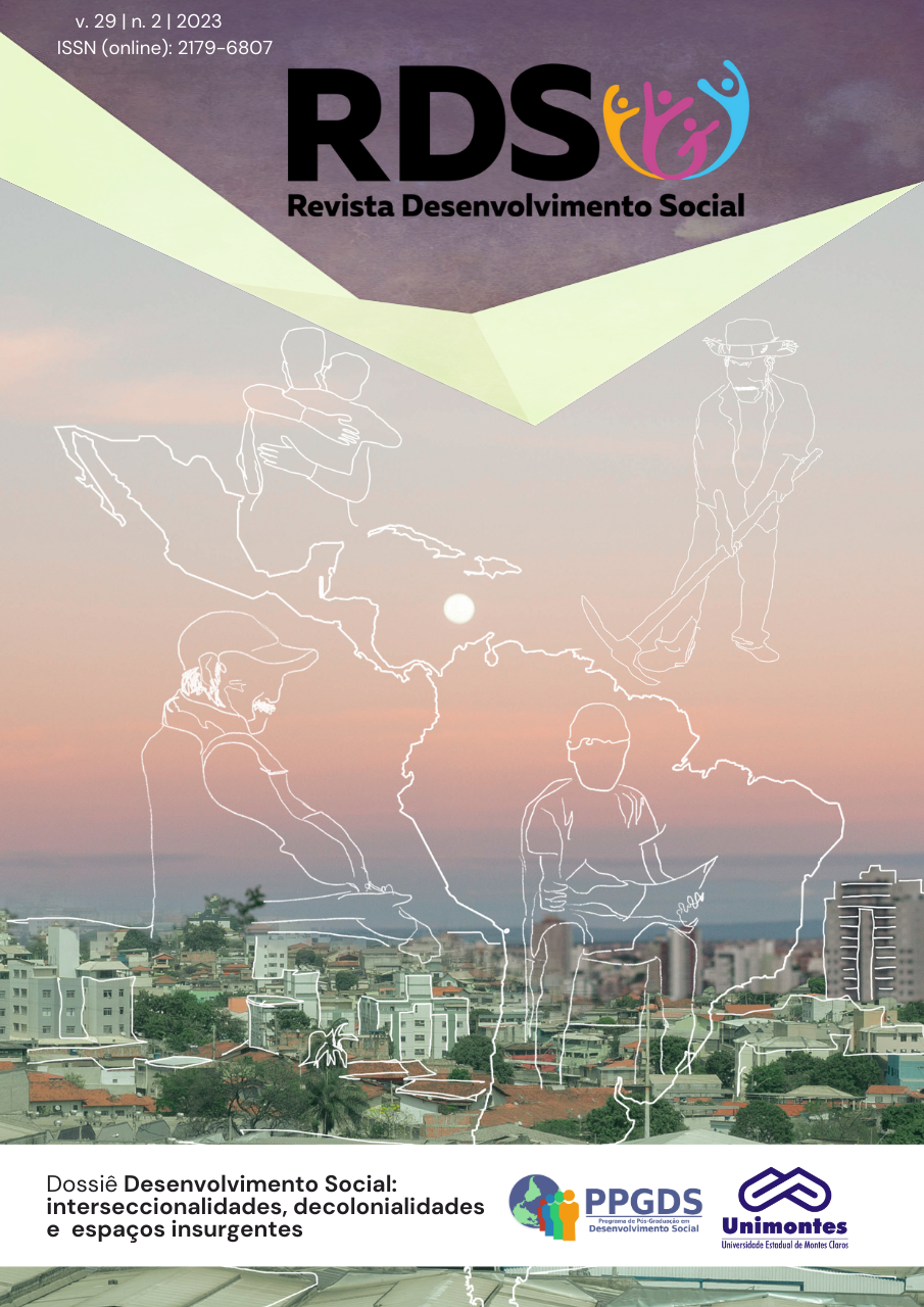 					Visualizar v. 29 n. 2 (2023): Desenvolvimento Social: Interseccionalidades, decolonialidades e espaços insurgentes
				